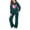 Blackish Green, variant on Girls Sequin Heart Sweatsuit Set - Pullover Sweatshirt and Jogger Sweatpants, 2 Piece Outfit (White, 7-8 Years)