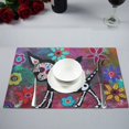thumbnail image 1 of BSDHOME Cartoon Dog Kitchen Table Mat Placemats for Dining Table 12x18 inches, 1 of 4