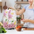 thumbnail image 3 of HELLHERO Watercolor Lilies Blender Dust Cover for Kitchen Use Dustproof Easy to Install, 3 of 6