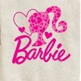 thumbnail image 3 of Barbie - Barbie Logo Hearts - Toddler And Youth Crewneck Fleece Sweatshirt, 3 of 5