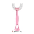 thumbnail image 4 of Advancent Cepillo de para bebé ergonómico de doble cara de silicona de 360 ​​grados, cepillo de Manual en forma de U, cuidado Type10 NO10 Advancent HA009123-02, 4 of 6