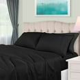 thumbnail image 2 of Ensemble de Draps Solides en Coton Égyptien 650 Fils Grand-Black, 2 of 5