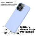 thumbnail image 4 of Ebizware for iPhone 15 Plus Phone Case, Liquid Silicone Case Cover for Apple iphone 15 Plus, Shockproof Full-Body Protective Case Cover with Microfiber Lining (Lavender), 4 of 8
