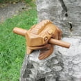 thumbnail image 2 of Wooden Lucky Frog Croaking Musical Instrument Tone Block Home Office Decor Craft(Type 3), 2 of 10