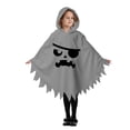 thumbnail image 3 of LILIYA Ages 3-12 Halloween Cloak Cape, Hooded Poncho for Fall Event, Cute Festive Motif, Cozy Durable Fabric, Everyday Holiday Outfit, 3 of 8