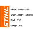 thumbnail image 5 of Stihl-3610 005 0055 PICCO Micro Mini 3 Saw Chain, 5 of 6