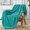 Teal, variant on General Fuzzy Fleece Throw Blanket for Couch, Bed, Soft Fluffy Jacquard Waffle Blankets for All Season, Lightweight and Cozy, 50x60 Inch, Teal