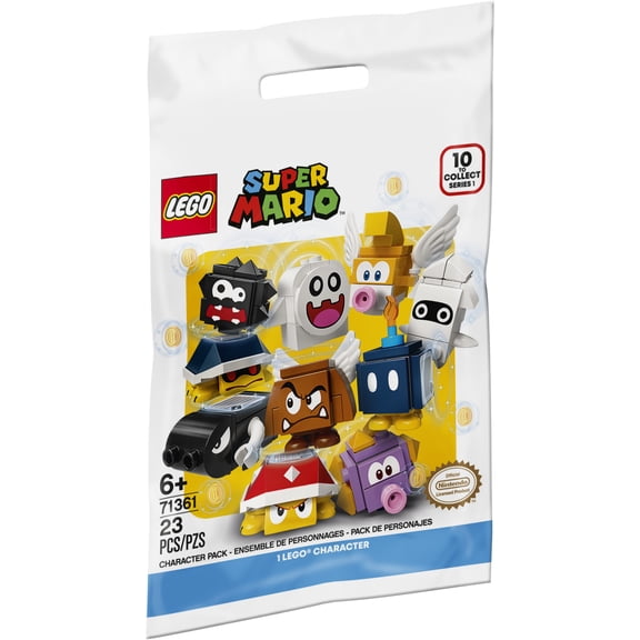 LEGO Super Mario Character Packs 71361 Collectible Building Toy Figures for Kids and Video Game Fans