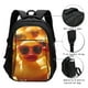 thumbnail image 3 of Balery Sunglasses Yellow Duck Mochila con carga USB para hombre y mujer - Mochila impermeable y antirrobo para laptop con puerto USB para viajes, trabajo, 3 of 7