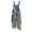 Gold(Floral Print), variant on Overalls for Women Fall Summer Sleeveless Jumpsuits for Women Mushroom Loose Fit Plus Size Vintage Floral Print Jumpsuit Rompers Women Hot Pink M