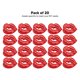 thumbnail image 3 of Parches Para Coser, 20 Piezas, Parches Para Planchar, Forma De Labio De Poliéster, De Moda Para Vestidos, Bolsos, 3 of 7