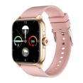 thumbnail image 1 of Reloj inteligente para mujer, resistente al agua, reloj de fitness de 1,85" con respuesta y realización de llamadas, control del ritmo cardíaco, contador de pasos, seguimiento del sueño,, 1 of 5