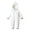 White, variant on YDFCWXW Baby Girl Winter Hooded Jumpsuit Romper Baby Warm Snowsuit Clothes Set (Pink, 6-12 Months)