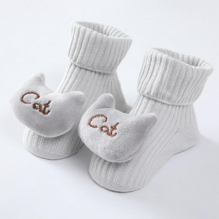 

3D Cartoon Newborn Baby Socks Animal Infant Sock for 0-12 Months Girls and Boys