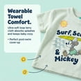 thumbnail image 5 of Disney Mickey Mouse Loop Terry Cloth T-Shirt, Shorts and Bucket Sun Hat 3 Piece Outfit Set Newborn to Infant, 5 of 5