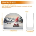 thumbnail image 2 of Ryvnso Winter Gnome Christmas Acrylic Napkin Holder Table Kitchen Paper Tissue Organization, 2 of 7