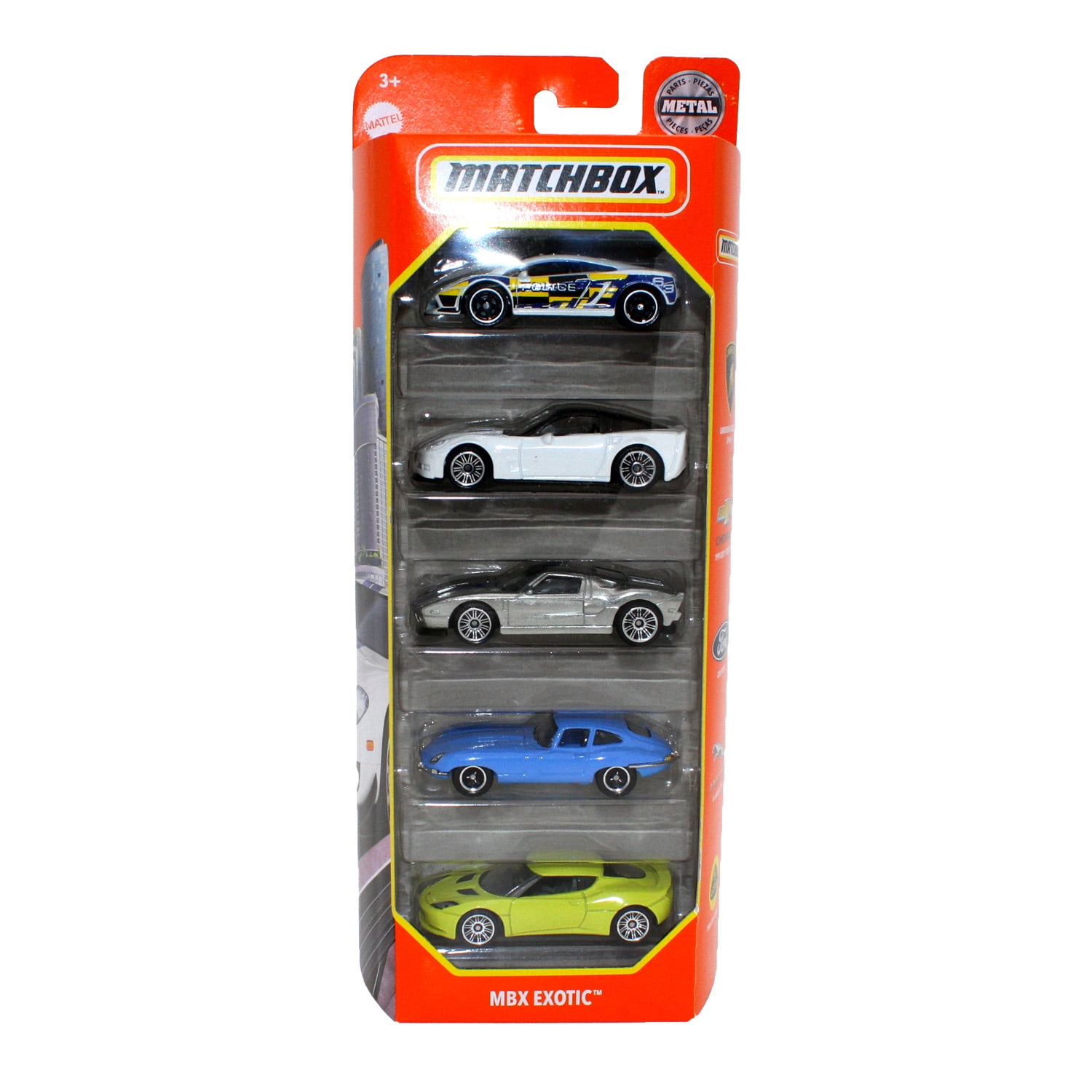MATCHBOX 5個セット 英国製 Matchbox 5 Pack, MBX Exotic - Walmart.com