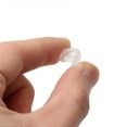 thumbnail image 3 of Nose Pad Covers SlipOn Eyewear Comfort Soft Silicon Large 1pr Clear 18mm, 3 of 5