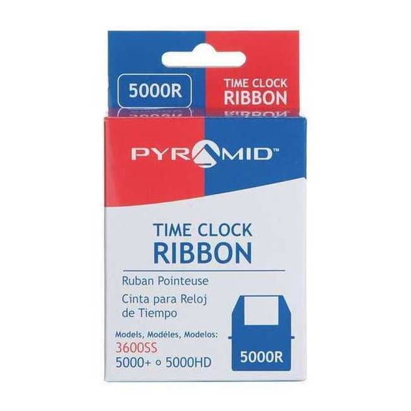 Pyramid Time Systems Genuine and Authentic Time Clock Replacement Ribbon [5000R]