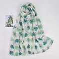 thumbnail image 3 of Tweang Summer Shawl Floral Scarf Extra Large Silk Scarf Shawl Shawls and Wraps Women Shawl Wool Scarf White 1 A, 3 of 8