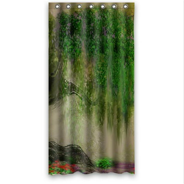 Odecor Blossom Weeping Willow, Weeping Willow Shower Curtain