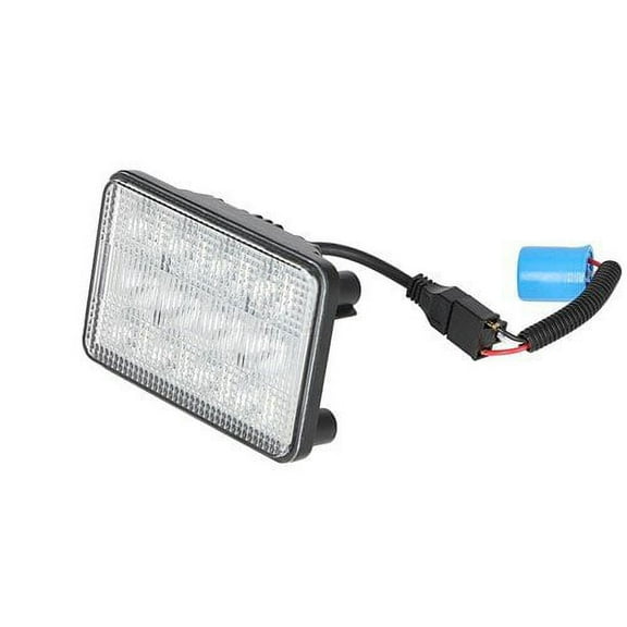 Red Rooster® LED Headlight - 60W Rectangular Hi/Lo fits John Deere 5200 5210 5220 5300 5310 5320 5400 5403 5410 5415 5420 5500 5510 5520 7405 RE195219