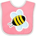 thumbnail image 3 of Inktastic Bumble Bee Boys or Girls Baby Bib, 3 of 4