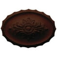 thumbnail image 4 of 16 7/8"W x 11 3/4"H x 1 1/2"P Oxford Ceiling Medallion, Hand-Painted Cherry, 4 of 8