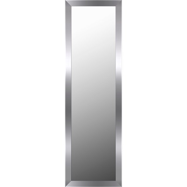 Over the Door Framed Wall Mirror 50X14 (Inner Mirror size 48X12)