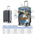 thumbnail image 5 of Bingfone Abstract Sea Turtle Luggage Cover Washable Suitcase Cover Protector Anti-scratch Suitcase cover Fits 18-32 Inch Luggage (No luggage included), 5 of 8