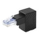 thumbnail image 4 of Convertidor RJ45 macho a hembra Adaptador de extensión de 90 grados Conector Ethernet LAN Universal  Accesorios Electrónicos, 4 of 9