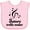AD-Pink, variant on Inktastic Future Treble Maker Funny Music Girls Baby Bib