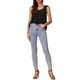 thumbnail image 2 of INSPIRAR CHIC Top de Encaje sin Mangas para Mujeres, Camiseta de Cuello en V, Color Negro, Talla M, 2 of 6