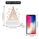 thumbnail image 3 of Lámpara De Navidad 3D Hermosa Luz De Noche 3D Ip42 Lámpara De Noche De Navidad A Prueba De Agua Lámpara De Escritorio De Luz Estereoscópica De Navidad Llamativa Para La Decoración Del Escritorio matsuzay HA027928-02, 3 of 6