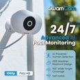 Pool Alarm Camera ASTM F2208 Certified Wifi + App Operated Pool