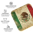 thumbnail image 3 of Mexican Print Leather Drink Coasters for Drinks (6 Pack) for Tabletop Protection Square, 3 of 6
