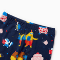 thumbnail image 5 of PatPat Toddler Pajama Set Viscose from Bamboo Snug Fit Pjs Long Sleeve Graphic Top & Pants 2 Piece Sleepwear Sets, Tibetan blue, 3T, 5 of 6