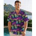 thumbnail image 2 of Hawaiian Shirts for Men, Print Men's Casual Short Sleeve Button Down Shirts Floral Aloha Beach Shirt, 2 of 6