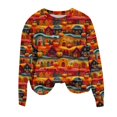 thumbnail image 4 of EHQJNJ Sweat-Shirt pour Femmes Tendance Plus Sweat-Shirt Imprimé pour Femmes Sweat-Shirts Oversize Col Rond Pull à Manches Longues Sweat-Shirts Mignons pour Femmes Sweat-Shirts Graphiques pour Femmes avec Motifs, 4 of 4