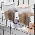 thumbnail image 2 of Promotion!Pet Self-feeding Device Small Dog Hanging Automatic Feeder Cat Hanging Cage Feeder Gray New Gray, 2 of 5