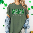 thumbnail image 2 of Mama of the Lucky One Shamrock Shirt – St. Patrick’s Day Mom T-Shirt, Irish Lucky Mama Gift, 2 of 5