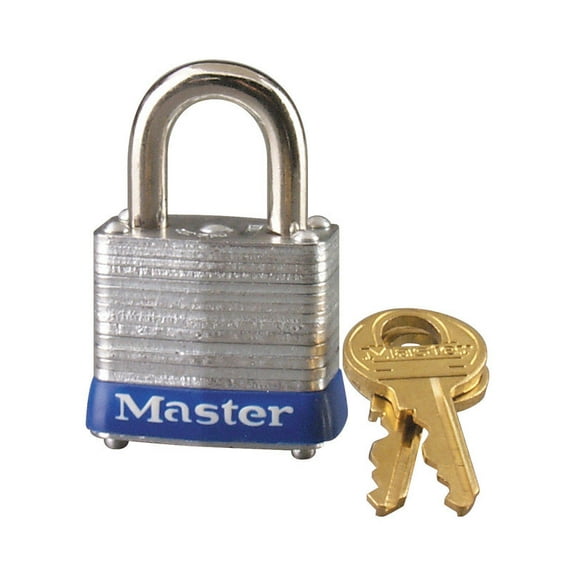 Master Lock 7KA P812 Laminated Steel Padlock, 1-1/8", Keyed Alike