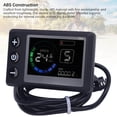 thumbnail image 4 of Electric Bike Display Meter, Smart Chip Rainproof Electric LCD Display Meter DC 24V 36V 48V with SM Plug for 22.2mm Handlebars, 4 of 7