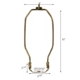 thumbnail image 2 of Satco 90-2270 - 12" ANT BRASS HD HARP, 2 of 6