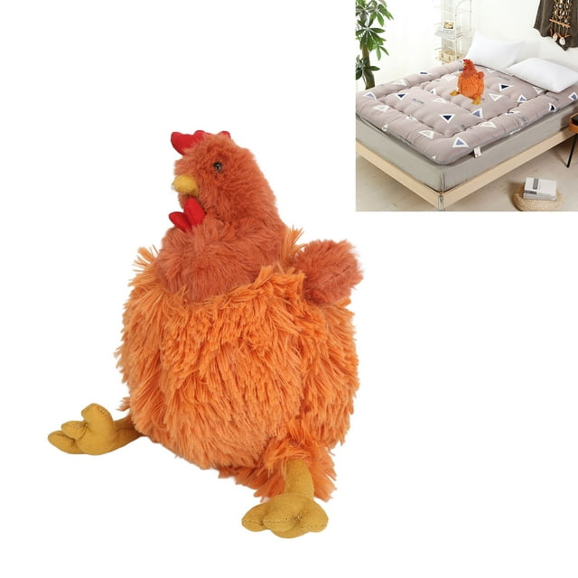 Juguete De Los Animales De Peluche, Piel Cómoda Del Juguete De La Felpa Del Pollo Amigable Para Los Niños