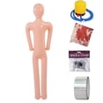 thumbnail image 2 of Maniquí inflable de cadáver tumbado para Halloween, accesorio aterrador y espeluznante Estilo A, 2 of 9