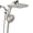 Nickel, variant on INAVAMZ 12 Inch High Pressure Rainfall Shower Head and 9 Sprays Handheld Showerhead Combo with Magnetic Docking and Power Jet, 360 Adjustable Showerheads with 60” Hose, Anti-Clog, Silver Chrome