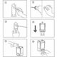thumbnail image 5 of 1000ML Manual Soap Dispenser Plastic Conditioner for Shampoo Wall Mounted Shower Gel Room Dispenser Soap Pump for Bathroom or Kitchen, 5 of 5