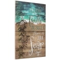 thumbnail image 3 of Northlight Sea Turtles Let Your Faith Be Bigger Than Your Fear Wall Sign - 16" x 12", 3 of 5