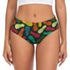 thumbnail image 1 of Fotbe Pineapple Fruit Colorful Calzones Estampados para Mujer – Ropa Interior de Algodón, Cómoda, Suave y Elástica-Large, 1 of 6